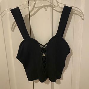 Urban Outfitters Lace-Up Tank Top